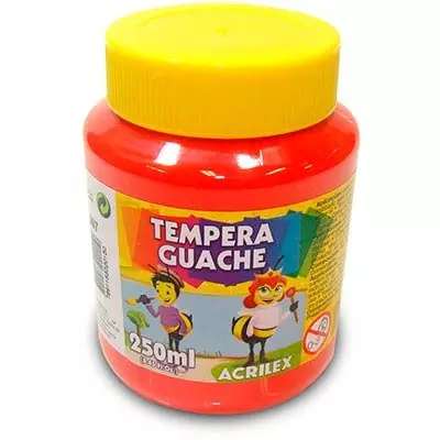 TINTA GUACHE - LIDIA VERMELHO