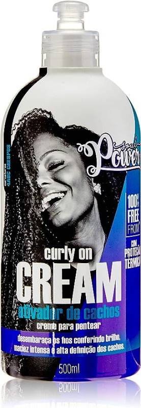 Creme para Pentear Curly on Cream 500Ml, Soul Power