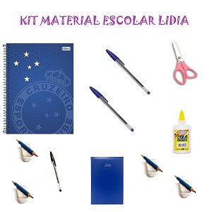 KIT MATERIAL ESCOLAR LIDIA